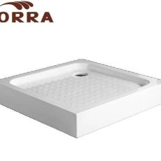 Korra K-T07 szögletes akril zuhanytálca 80x80 szifonnal