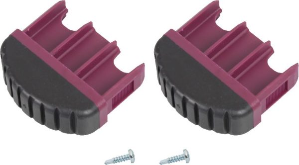 KRAUSE CORDA lábdugó 61,5 x 20 mm, lila (pár)