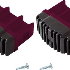 KRAUSE CORDA lábdugó 64 x 25 mm, lila (pár)