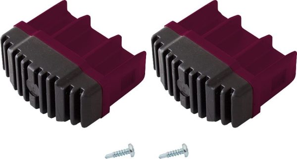 KRAUSE CORDA lábdugó 64 x 25 mm, lila (pár)
