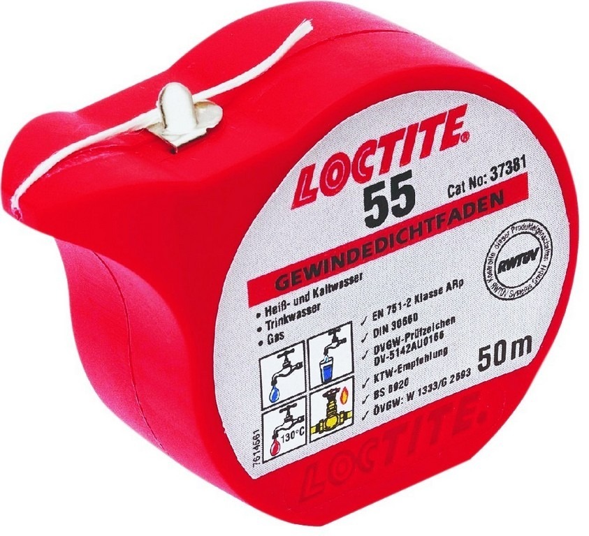 Loctite 55 menettömítő zsinór 50 méteres