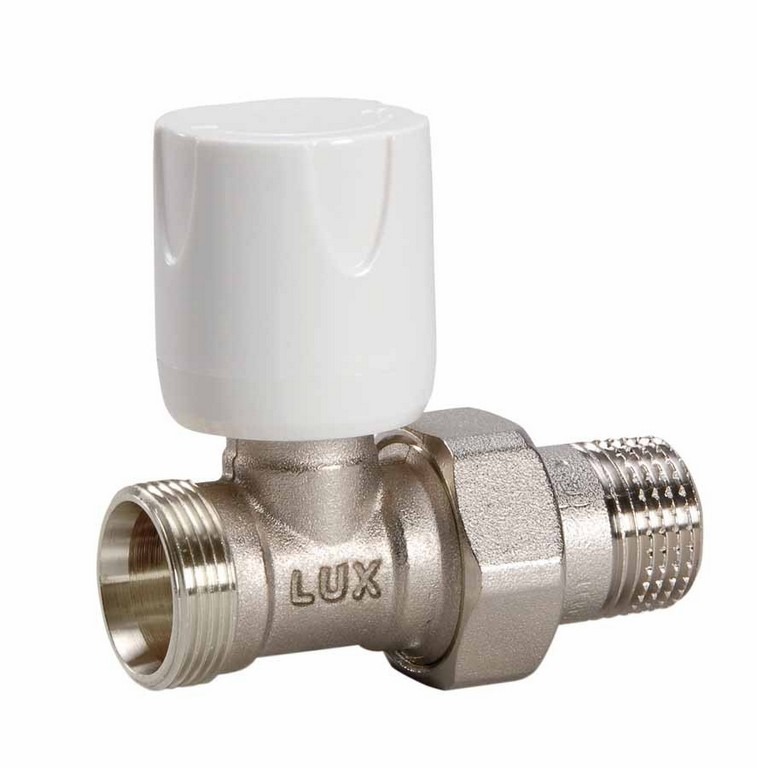 Luxor kézi radiátorszelep, egyenes kivitel RD111 1/2˝ (24x19)