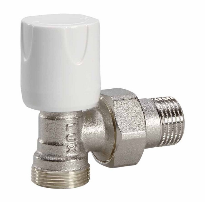 Luxor kézi radiátorszelep, sarok kivitel RS112 1/2˝ (24x19)