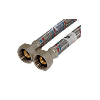 Flexibilis bekötőcső vízre BB 1/2" x 1/2"