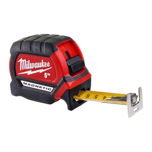 Milwaukee Prémium Mágneses Mérőszalag 5 m / 27 mm - 1 db - Image 2