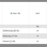 MŰANYAG TRAVERZ-LÁBDUGÓ LILA 61,5x20mm - Image 2