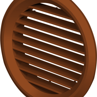 Vents MV bvs műanyag szellőzőrács csőcsatlakozóval - barna