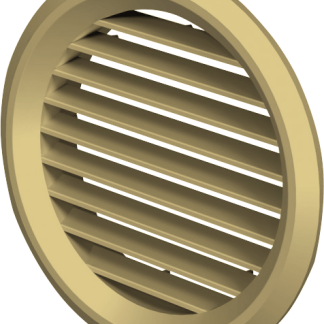 Vents MV bvs műanyag szellőzőrács csőcsatlakozóval - bézs