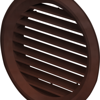 Vents MV bvs műanyag szellőzőrács csőcsatlakozóval - mahagóni