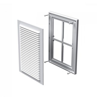 Vents MV 125 s műanyag szögletes szellőzőrács