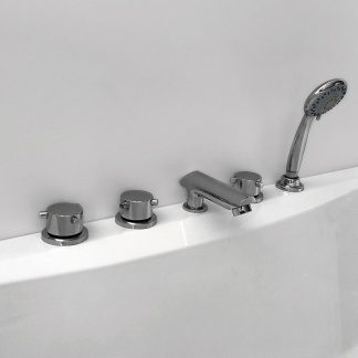 Niwell Nao 5 részes kádperemre szerelhető csaptelep - NWCS-SKNAO