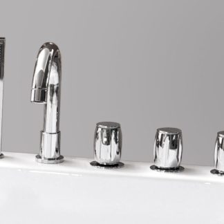 Niwell Nilo 5 részes kádperemre szerelhető csaptelep - NVCS-SKNIL