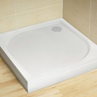 Radaway Paros C szögletes műmárvány zuhanytálca állítható lábakkal + szifon!