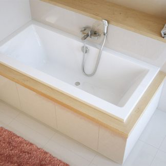 Niwell Petra Lux 170 x 80 egyenes akril fürdőkád - WANW.SAD.170.080.WH