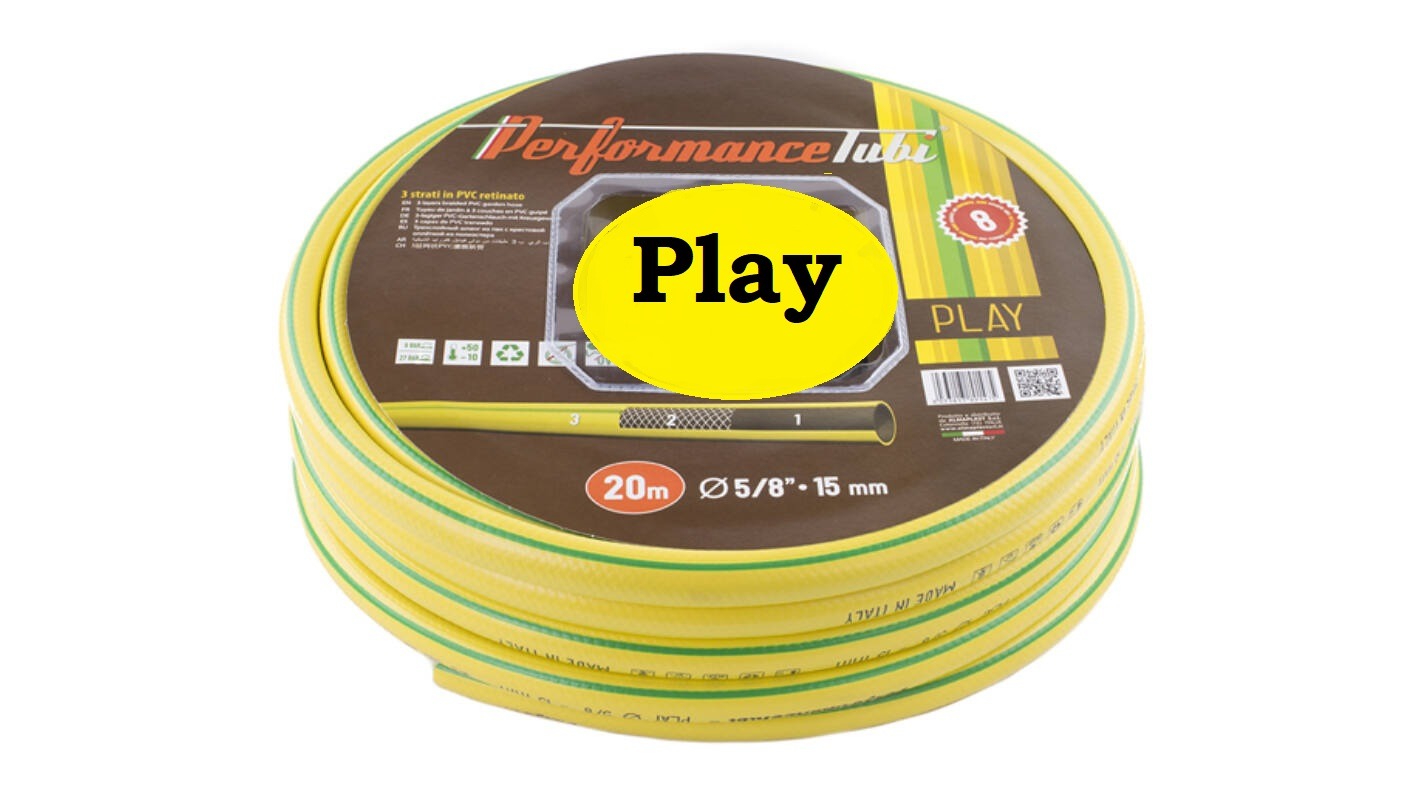 Ibotec Tangerina Play flex locsolótömlő 1/2" -50 méteres tekercs