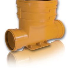 KG PVC csatornacső tisztító akna - átmenő