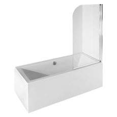 Besco Quadro egyenes akril fürdőkád 155x70 - WAQ-155-PK - Image 5