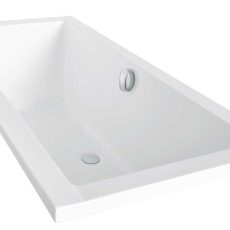 Besco Quadro egyenes akril fürdőkád 155x70 - WAQ-155-PK - Image 8