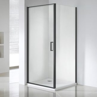 Wellis Quadrum Black Easy Clean szögletes zuhanykabin 90 x 90 x 190 cm WC00483 + 4Gb pendrive!