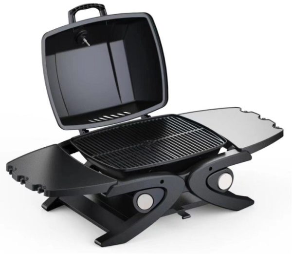 Riwall RGG 20 Compact gázüzemű mobil grillsütő 4,2 kW, 2 gázégővel - Image 2