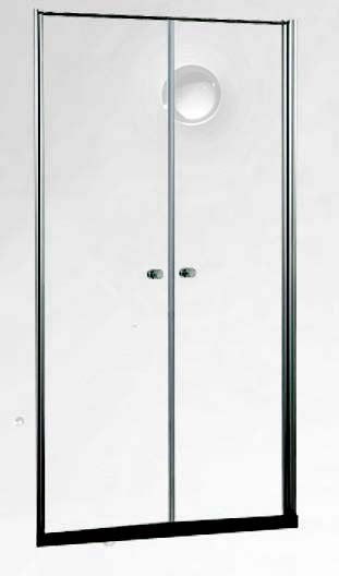 Sanotechnik Elegance kétszárnyas zuhanyfülke ajtó 99 - 101 x 195 cm N1100