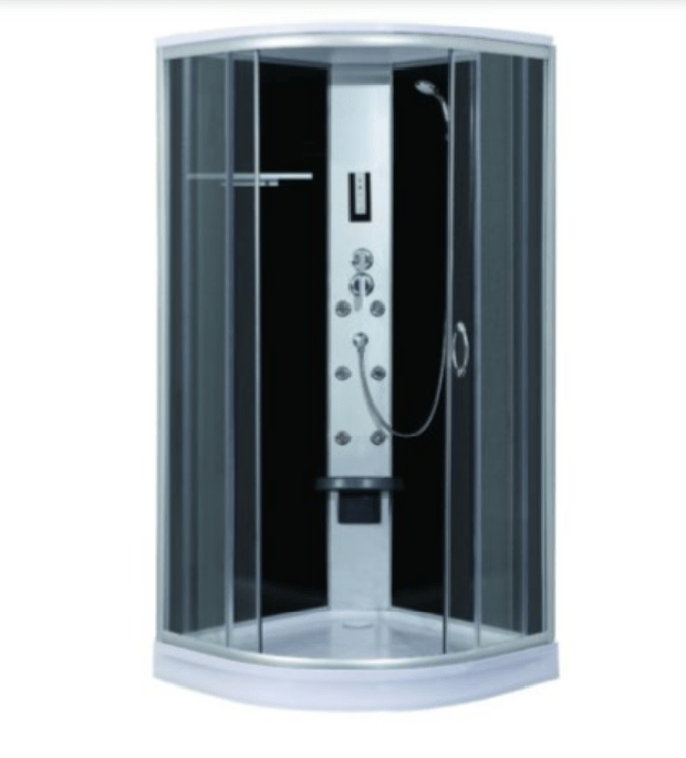 Sanotechnik SCALA Komplett hidromasszázs zuhanykabin 90 x 90 x 215 cm TR70