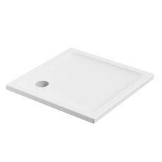 N-Smart Sevi szögletes akril zuhanytálca 80 x 80 x 4 cm - BRNA.LUP.080.080.WHN