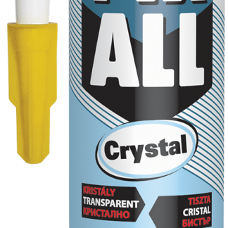 Soudal Fix All Crystal átlátszó polimer tömítő-ragasztó 290 ml - 119382