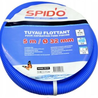 Spido medencecső kék 32mm - 5 méter 002985