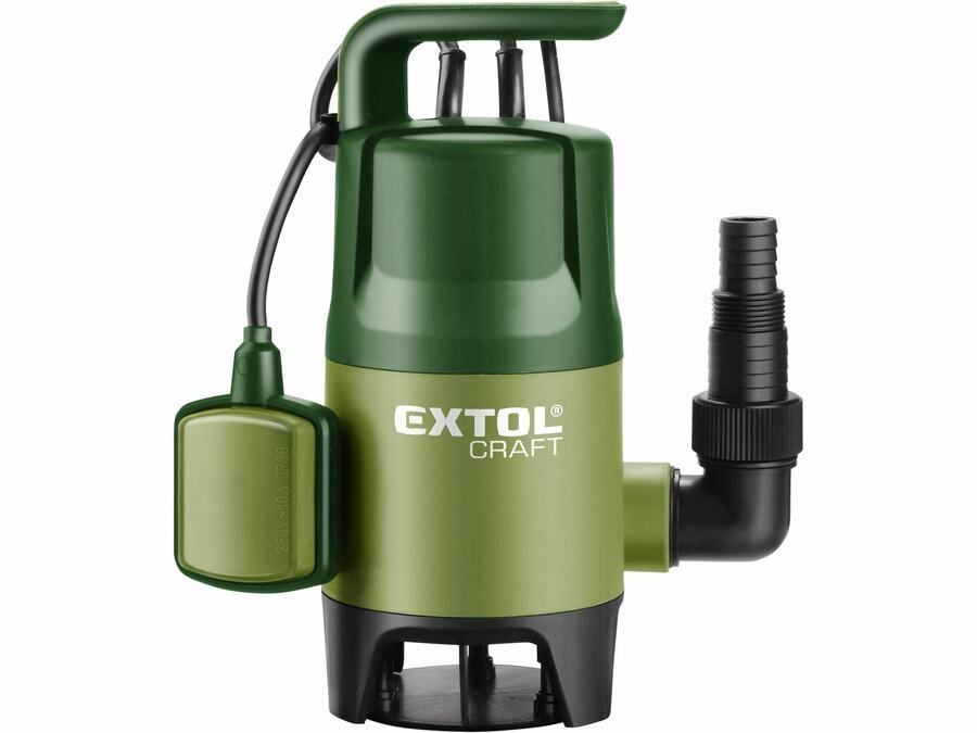 Extol Craft 414122 szennyvíz búvárszivattyú úszókapcsolóval 400W - 7,5 m3/h