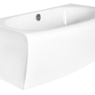 Besco Avita aszimmetrikus akril fürdőkádhoz 180 cm-es előlap - OAV-180-NS