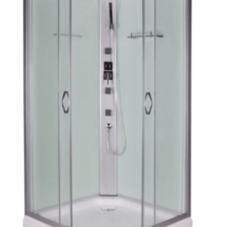 Sanotechnik TWIST komplett hidromasszázs zuhanykabin 80 x 80 x 215 cm CL05