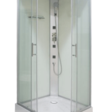 Sanotechnik Komplett hidromasszázs zuhanykabin 80 x 80 x 215 cm TC05