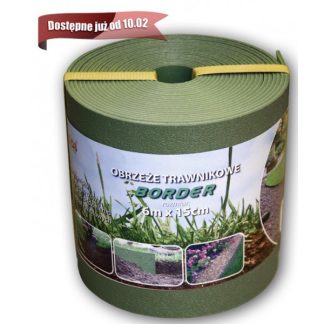 Univerzális ágyásszegély 6 m x 15 cm, zöld (K6/60)