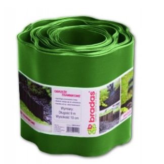 Bradas univerzális ágyásszegély 9 m x 25 cm, zöld (K12/60) - OBFG0925