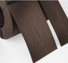 Bradas WOOD BORDER Univerzális kerti szegély 78mm x 2,8mm x 10m barna - OBWBR1008