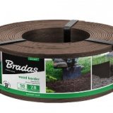 Bradas WOOD BORDER Univerzális kerti szegély 78mm x 2,8mm x 10m barna - OBWBR1008 - Image 2