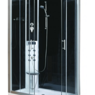 Sanotechnik VARIO balos komplett hidromasszázs zuhanykabin 80 x 120 x 215 cm CL120