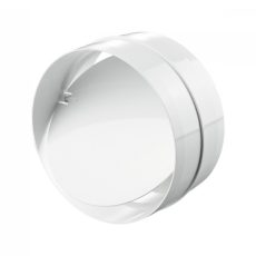 Vents pvc kerek, merev szellőző csőtoldó idom visszacsapóval