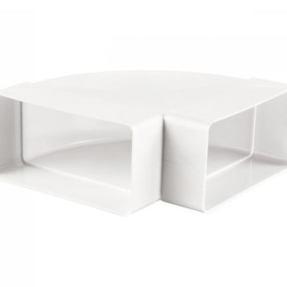 Vents pvc lapos, merev szellőző 90° vízszintes