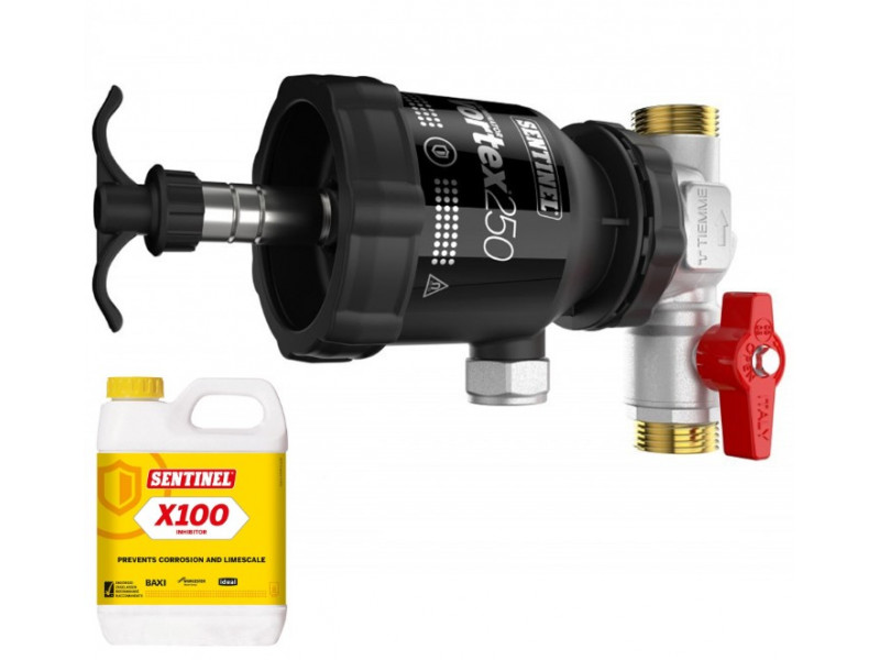 Sentinel Vortex 250 Protection pack (Vortex250+X100) Mágneses iszapleválasztó 22mm + korróziógátló