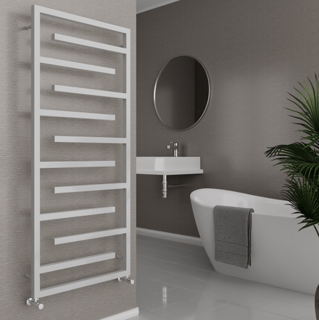 Wasserburg 20.25916W LABYRINTH WHITE Törölközőszárító radiátor 138x60