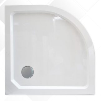 Wellis WC00405 magas íves zuhanytálca 90 x 90 x 15 cm
