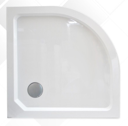 Wellis WC00405 magas íves zuhanytálca 90 x 90 x 15 cm