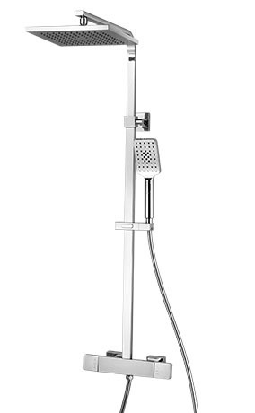 Wellis Cascade termosztatikus zuhanyrendszer csapteleppel WZ00083