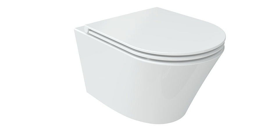 Wellis Clement Rimless fali WC csésze WF00016 - perem nélküli kialakítás