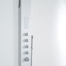 Wellis Mariner Silver zuhanypanel 19x50x160 cm WZ00086