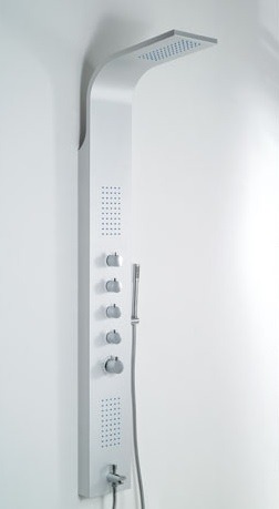 Wellis Mariner Silver zuhanypanel 19x50x160 cm WZ00086