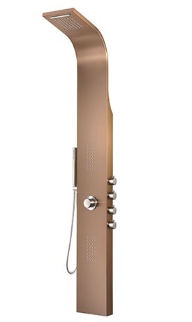 Wellis Mona termosztátos zuhanypanel 22x45x160 cm WZ00090