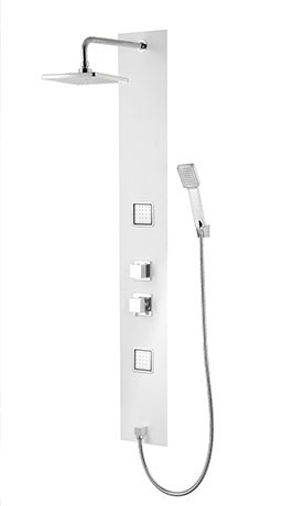 Wellis Paloma sarokba szerelhető zuhanypanel 21x55x140 cm WZ00088